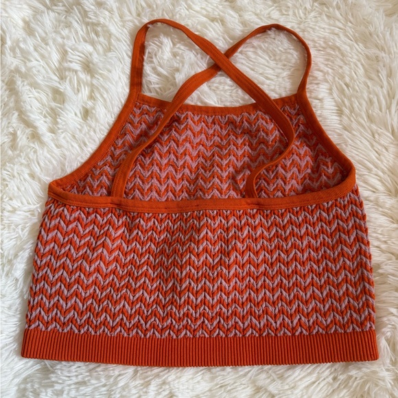 Bershka Ribbed Cropped Tank - Picture 3 of 5